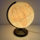 Vintage 1960 globe terrestrial lamp Süd-West Verlag Munich - 34 cm