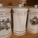 Lot of old medicine jars