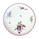 GIEN model STRASBOURG red pink round dish