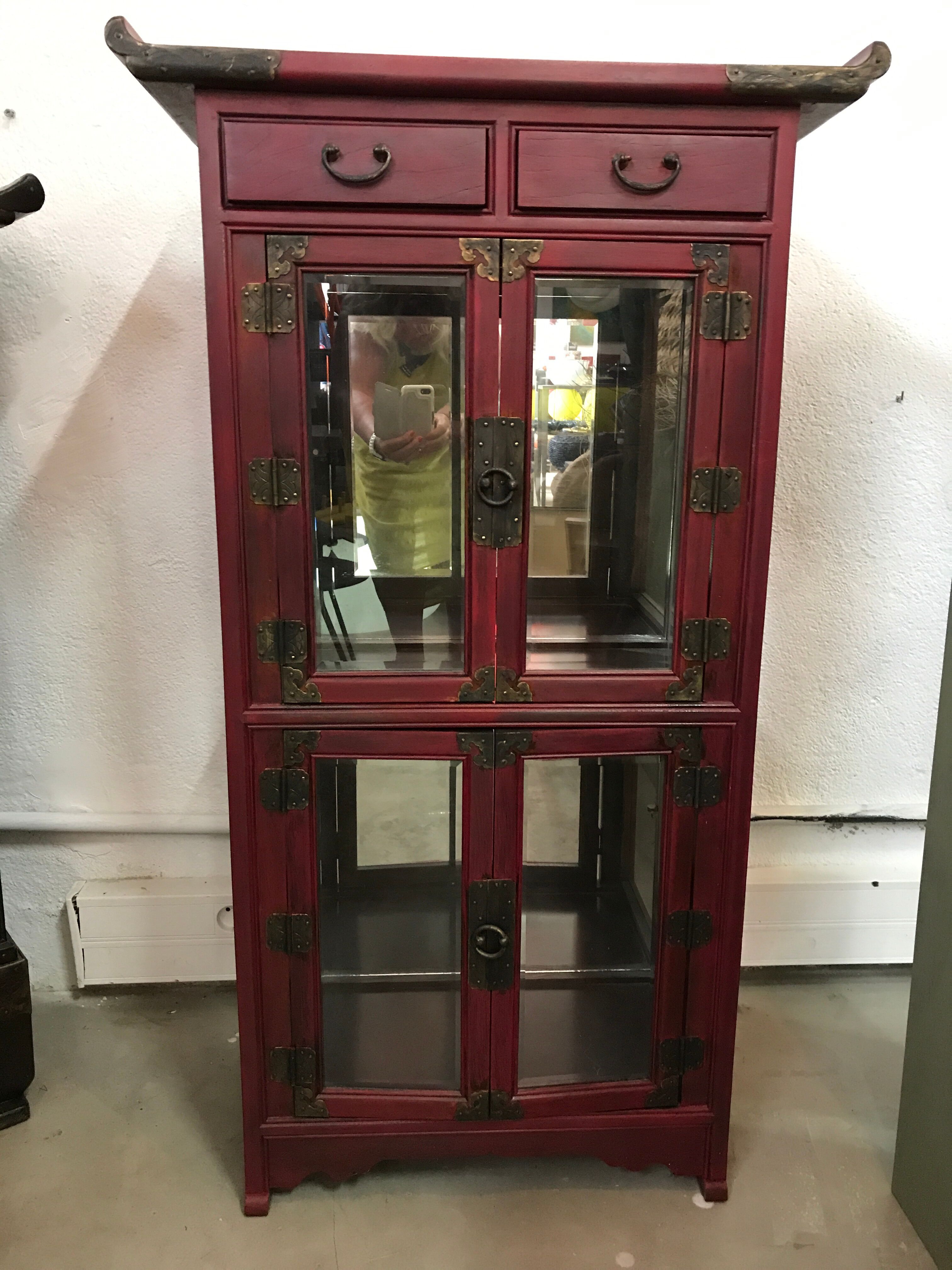 Korean showcase cabinet