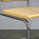 Italian Cesca B32 Style Cane and Chrome Cantilever Chair, 1970s