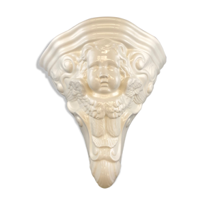 Applique murale putti - console
