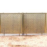Pair of radiator cover  hollywood regency 50s