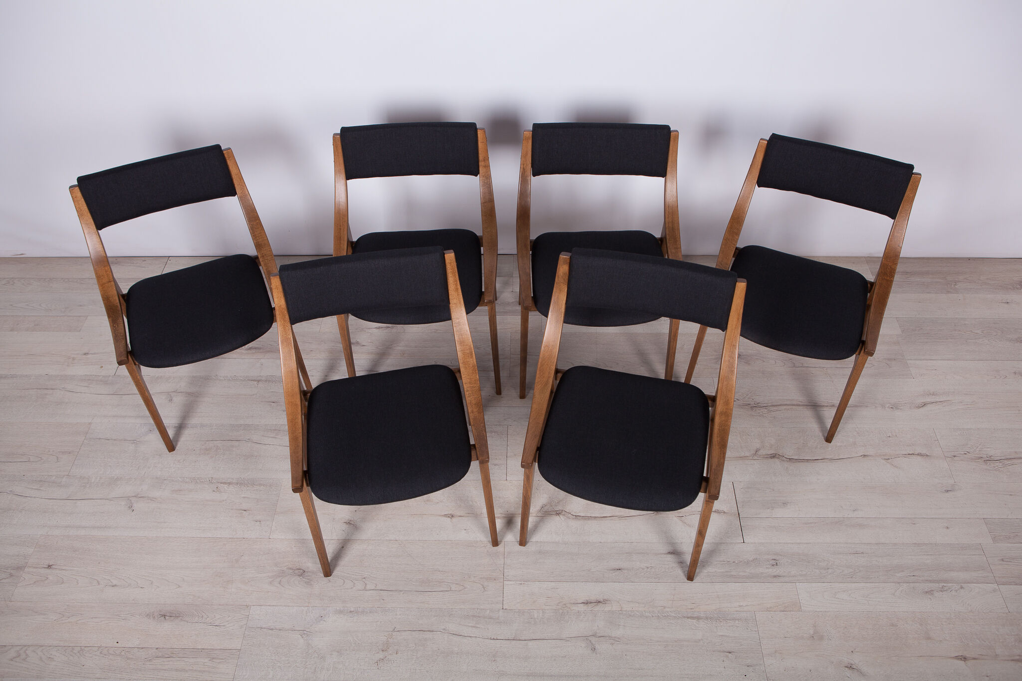Chaises sauteur à ski polonaises de Zamojska Furniture Factory années 1970