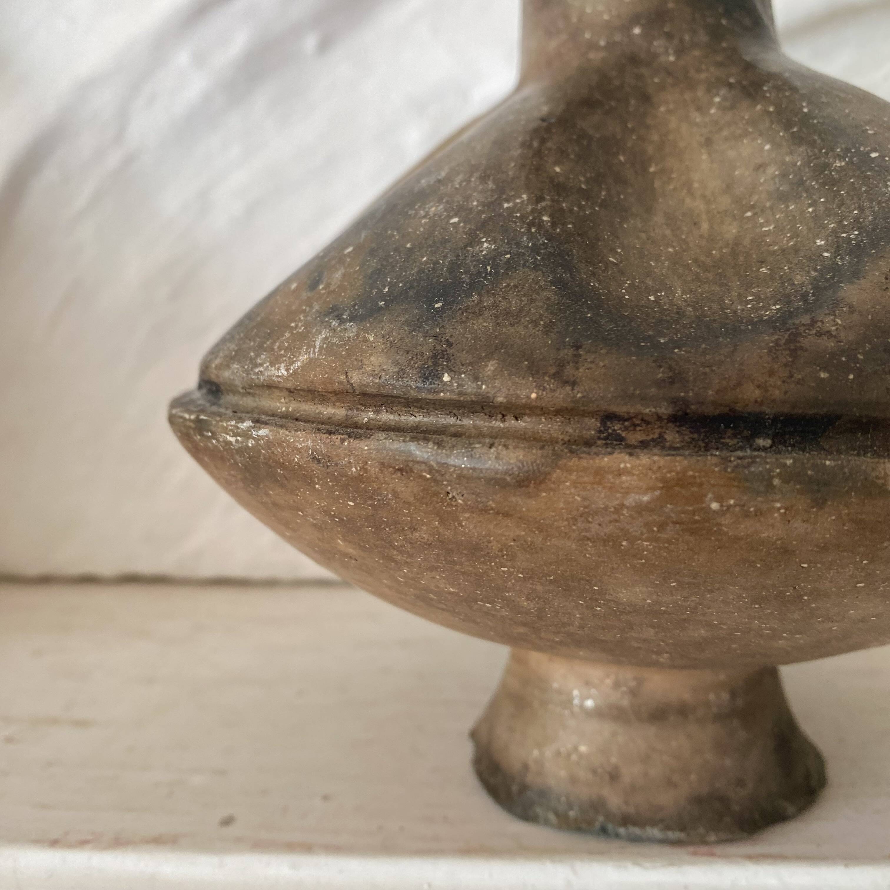 Ceramic vase, ethnic spirit, 1970s