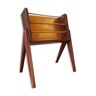 Vintage Teak Magazine Door
