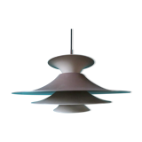 Tricolor pendant light "Radius" Fog & Morup, Denmark 1975