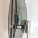 Smoked glass wall sconce. Italy, 1970s.