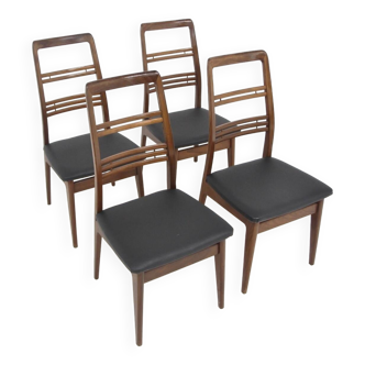 Set de 4 chaises "Rosetto", Svante Skogh, Abra Möbler, Suède, 1960