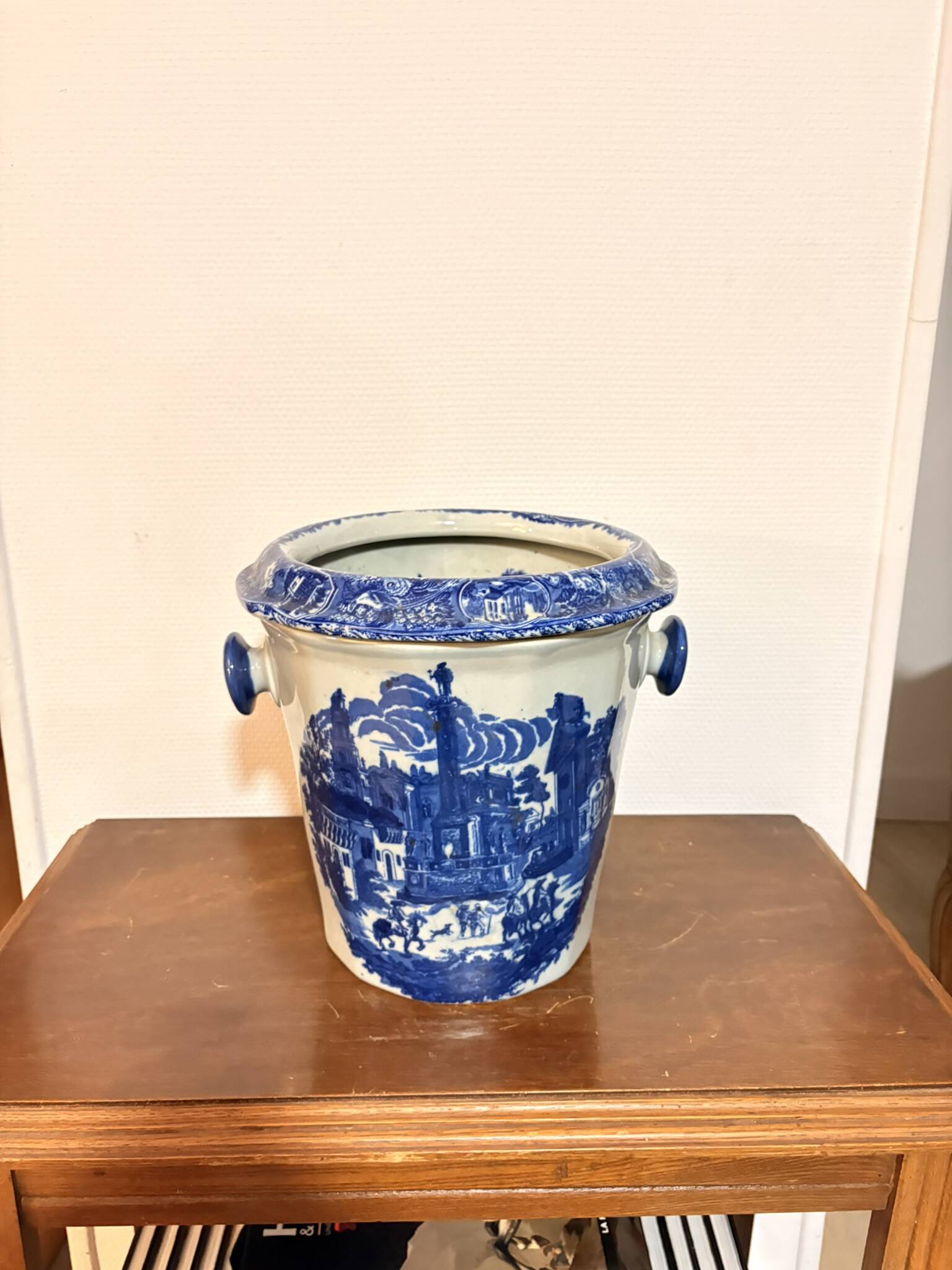 Old Fruit Wine Cooler Victoria Ware Ironstone Porcelain