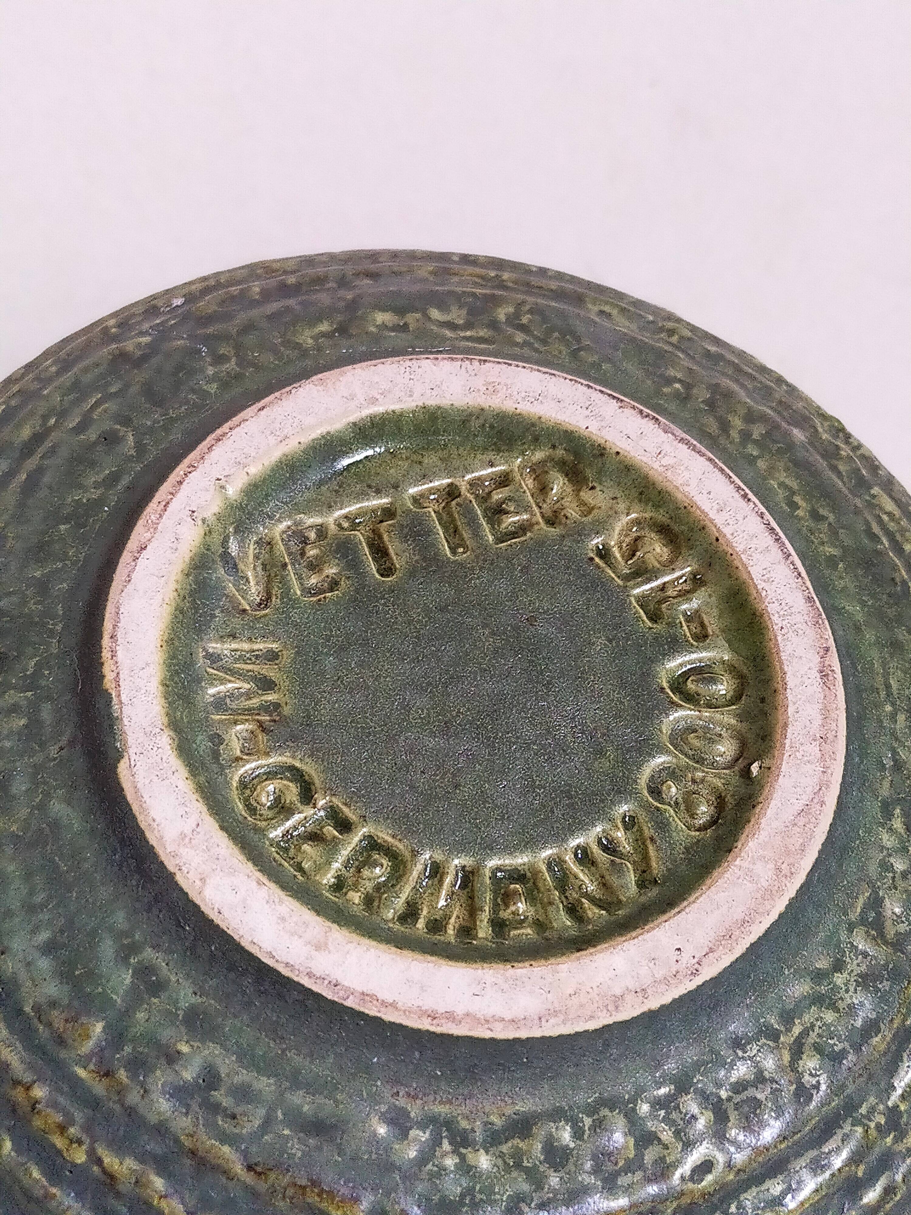 Vetter west-germany ceramic plant pot 1956s