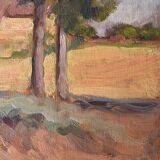 Hippolyte Léty, Landscape with Trees (1934)