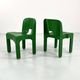 Universal Green Chair Model 4868 by Joe Colombo for Kartell, 1970