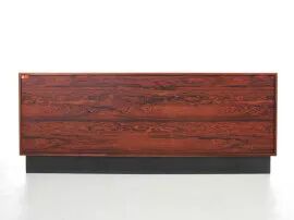 Scandinavian chest of drawers with 8 drawers in Rio rosewood