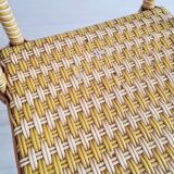 Rattan bistro chairs