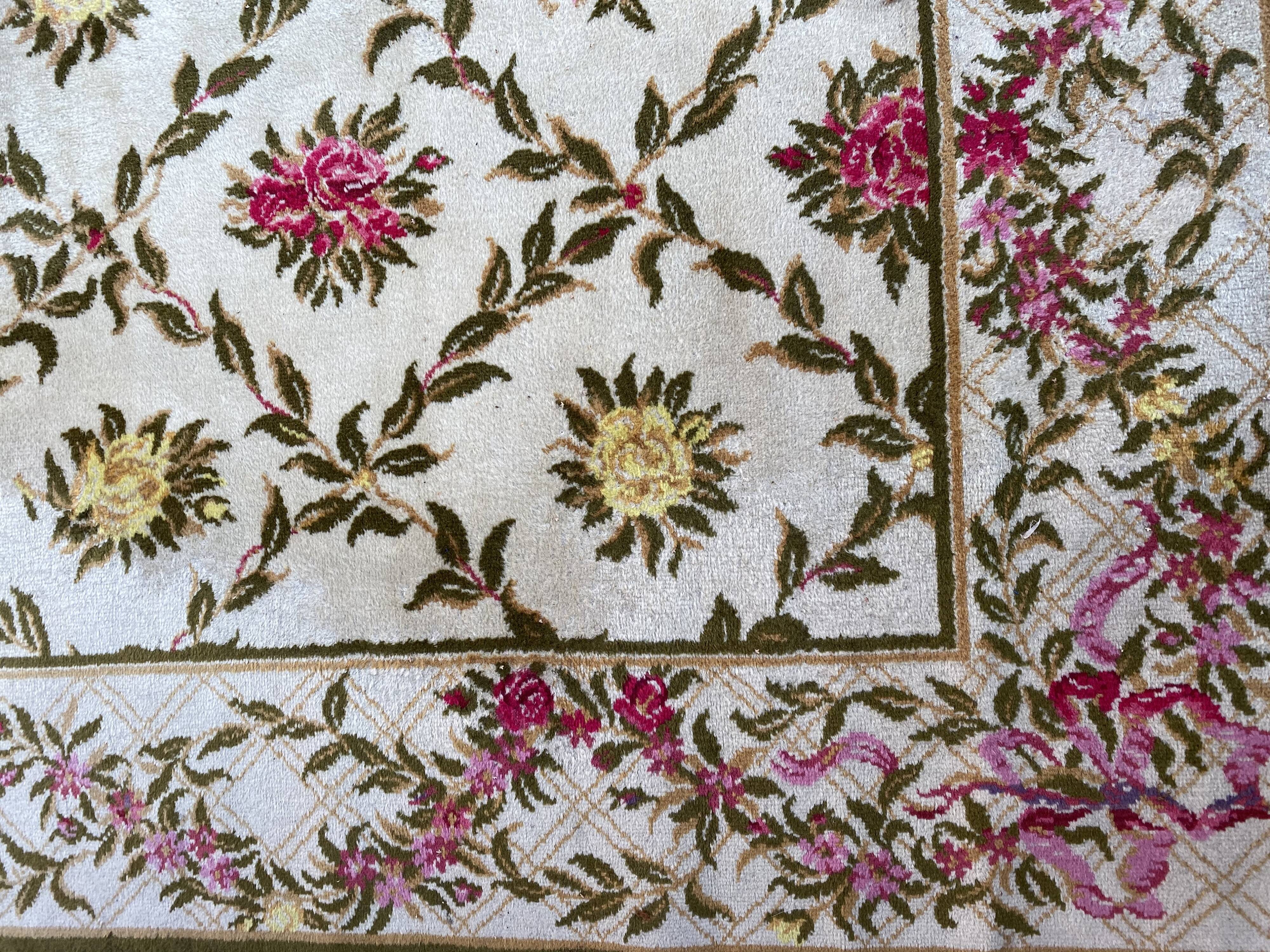 Nice carpet style aubusson or soap factory 170x240 cm