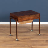 Danish Rosewood Sewing Table By Severin Hansen For Haslev Moelsnedkeri