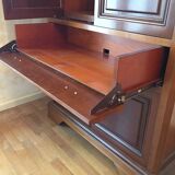 Meuble TV Hifi 4 portes style Louis-Philippe