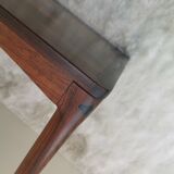 Square rosewood side table