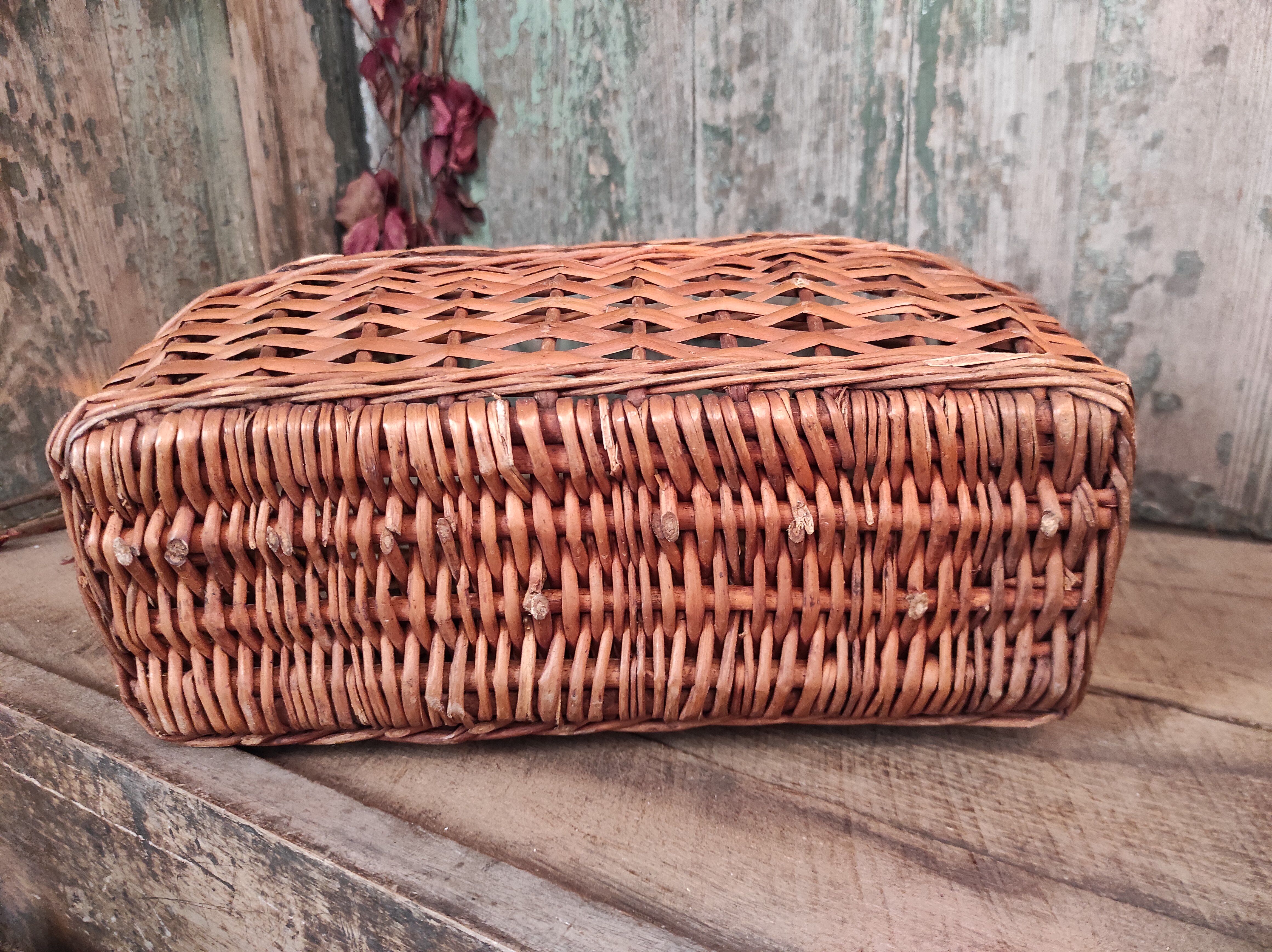 Vintage French basket