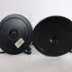 White couple table lamps Made in Italy by Veneta Lumi