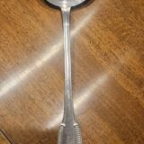 Service for 12 place settings + 6 ERCUIS GODRONS model silver-plated knives, 24.5 cm