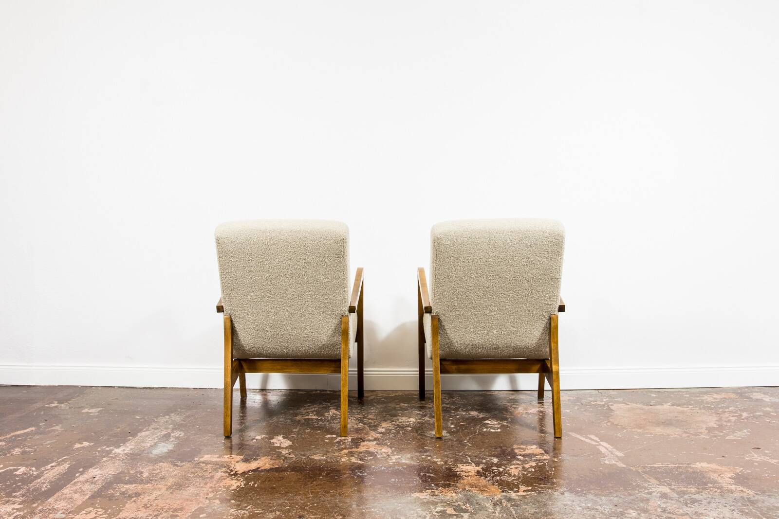 Mid-century modern armchairs Type 300-138 from BFM, 1960s, set of 2