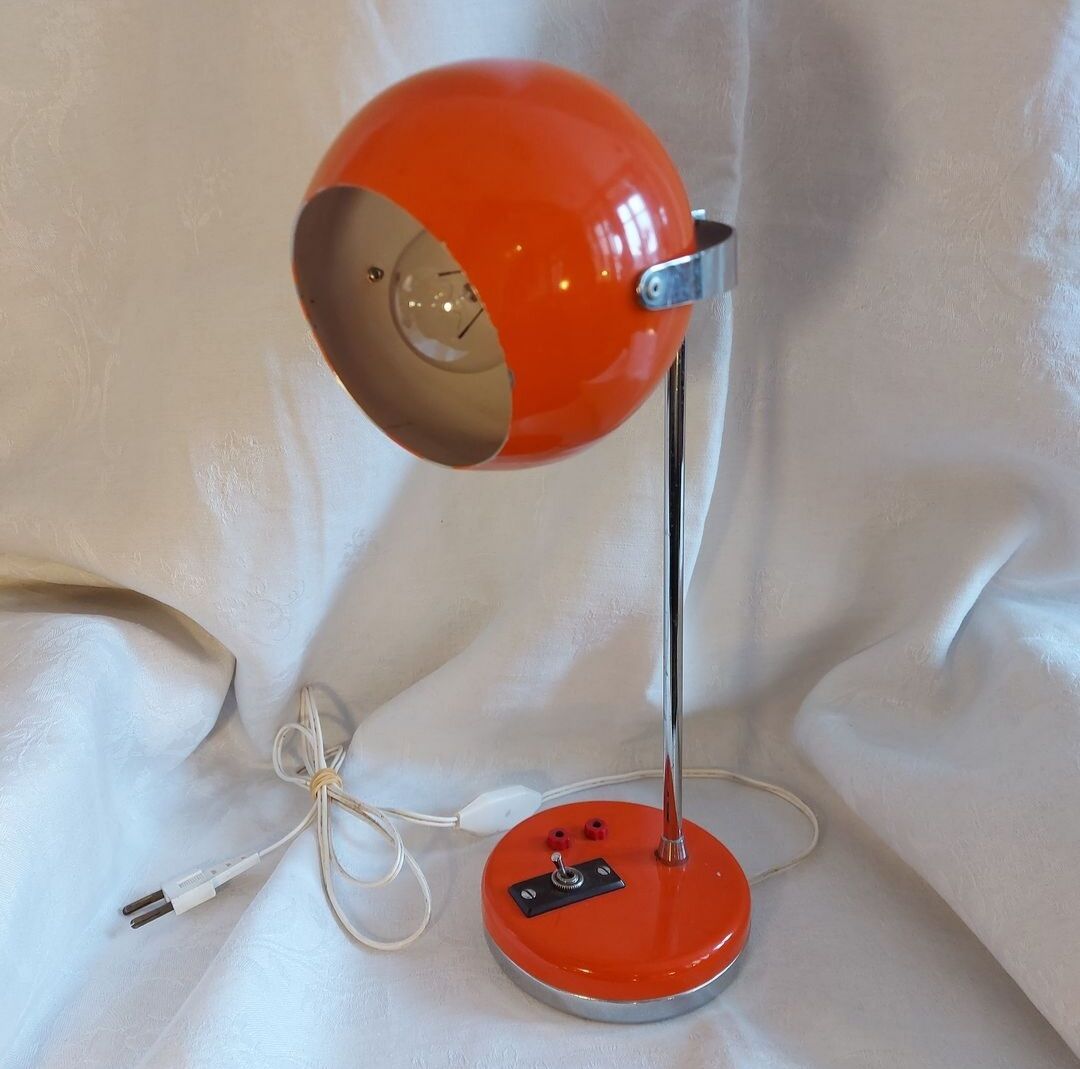 Orange lamp Eye-ball 1970
