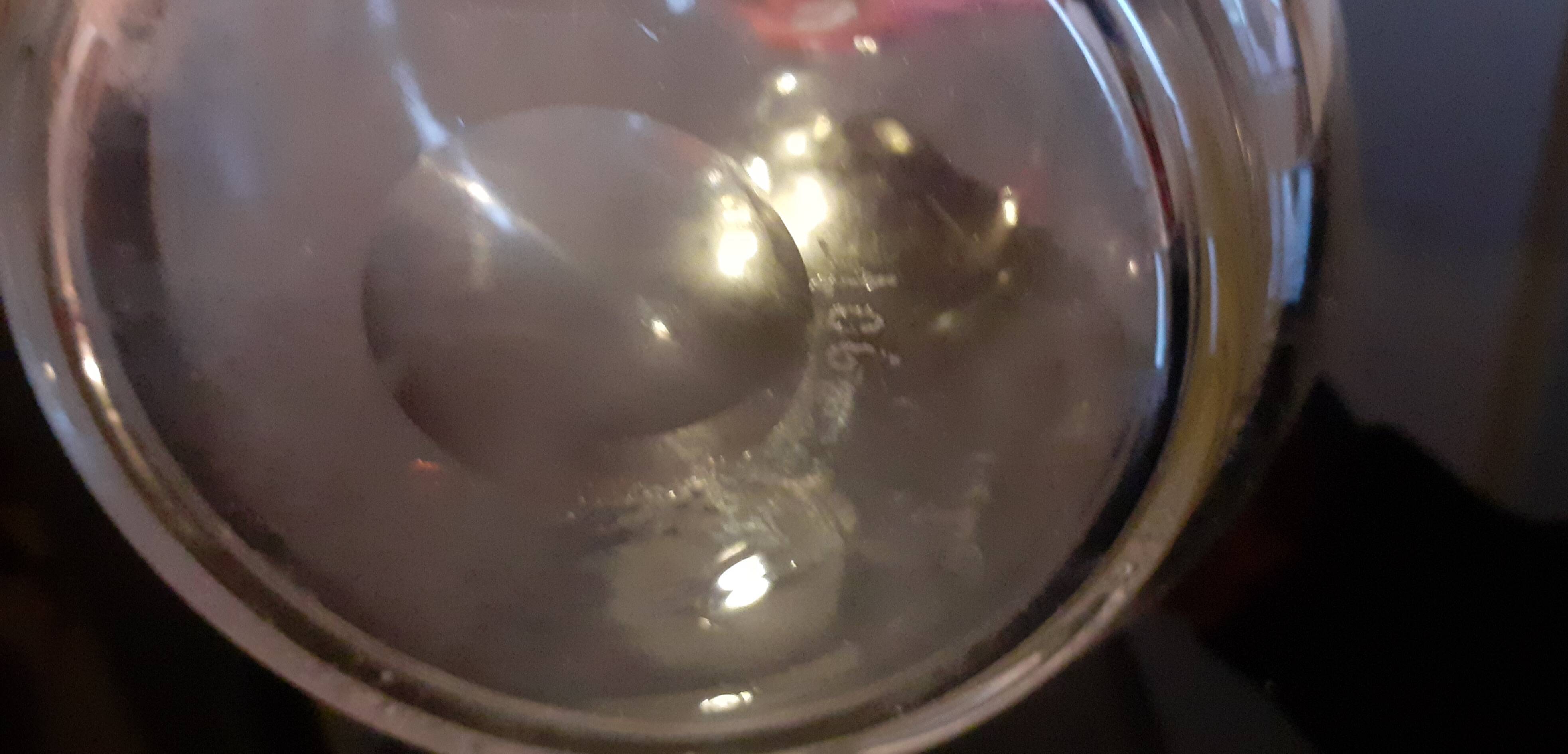 Old glass carafe 1.2 liters