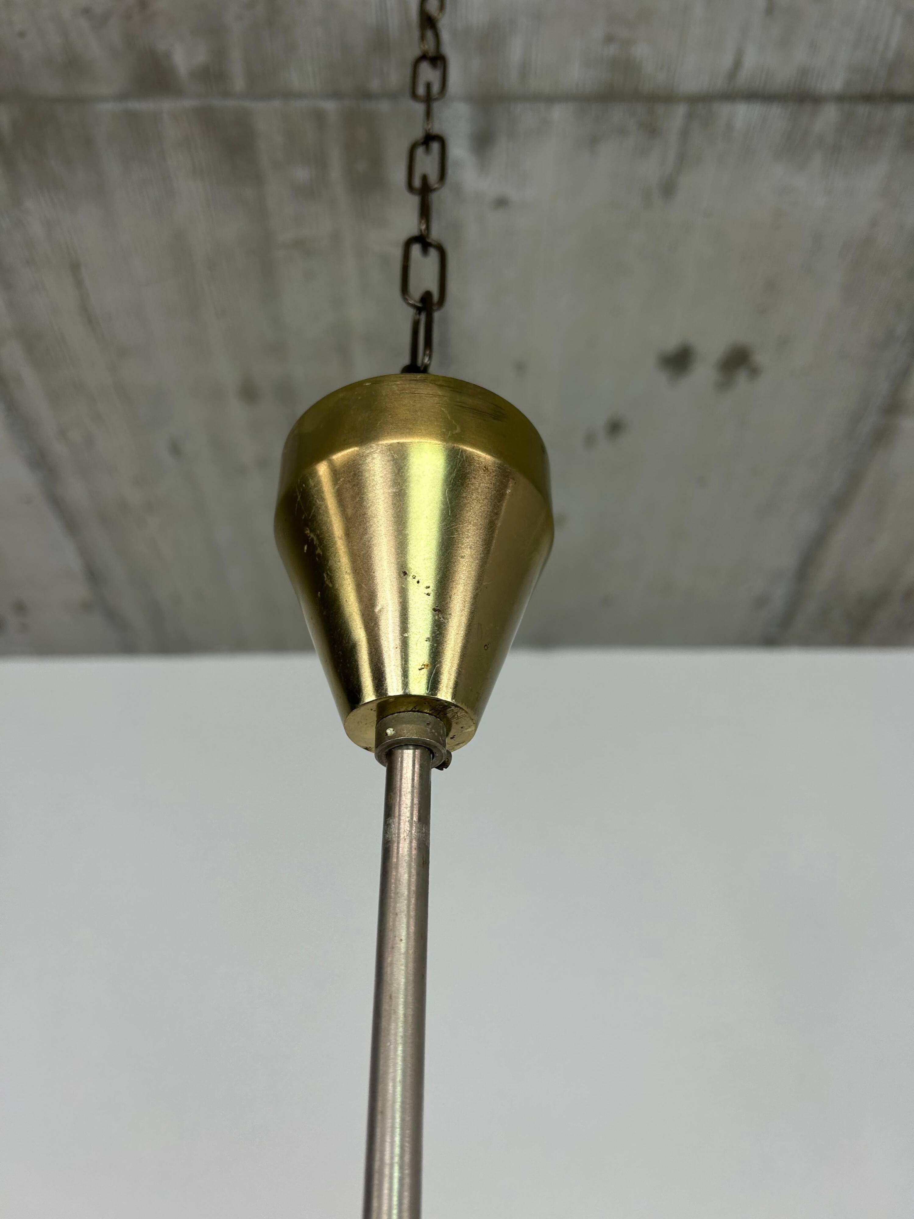 Mid-century modern pendant lamp by VEB Leuchten