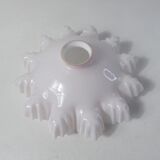 Lampshade in opaline powder pink art deco
