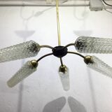 5 light chandelier 1970