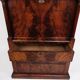 Secretary - Hand polished mahogany - Flame structure - 4 drawers - Year 1840s