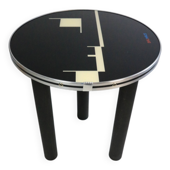 Decorative Side Table, Bauhaus Style, Comtemporary Design, Art Work