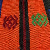 Vintage turkish kilim cushion cover 40 x 40 cm