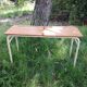 Industrial console double school desk