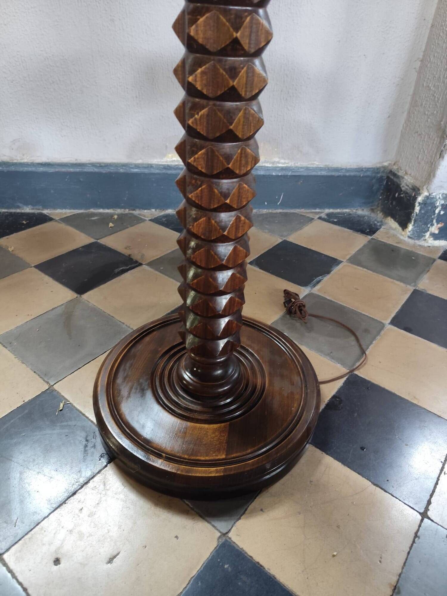 Street lamp in the style of Charles Dudouyt 1940