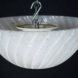 Barbini Murano Glass Ceiling lamp, Italy 1980s