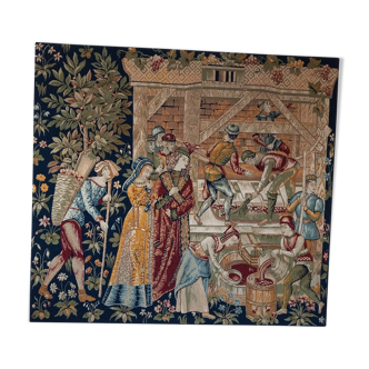 Tapestry the canvas press robert four paris aubusson