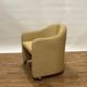 1970s Italian Tecno armchair reupholstered