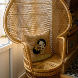 Fauteuil Emmanuelle en rotin
