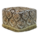Pouf vintage a franges