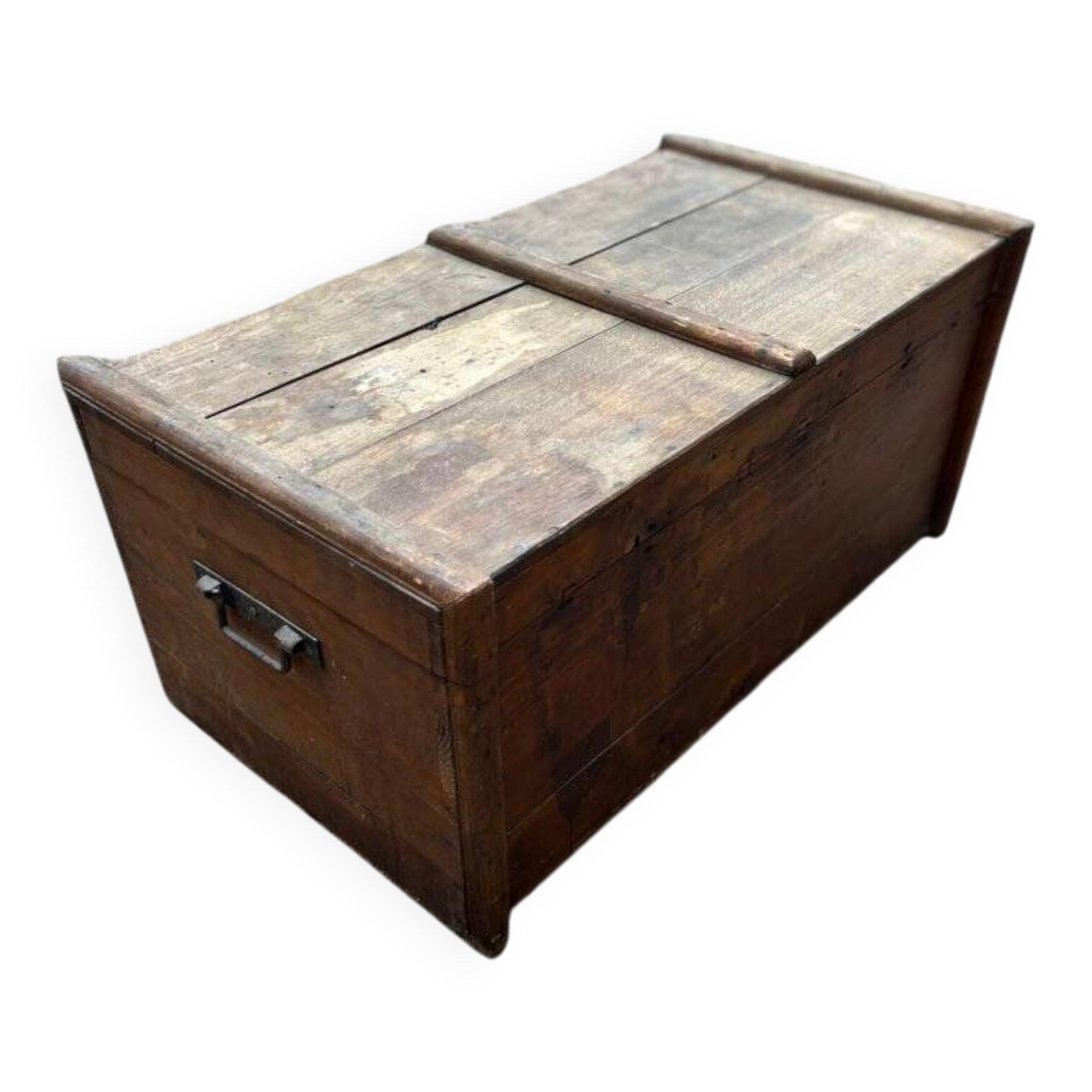 Old wooden trunk