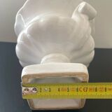 Small Medici vase in white porcelain