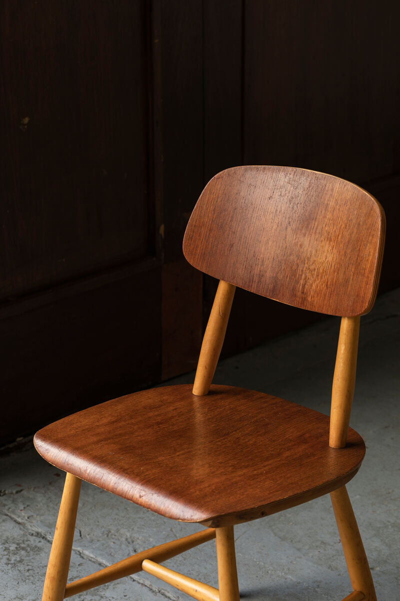 Set de 4 chaises de salle à manger par Martinsson & Axelsson pour Nässjö Stolfabrik, Suède, années 1960