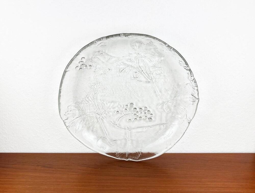 Vintage Glass Bowl from Kosta Boda