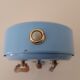Réveil Jaz bleu vintage