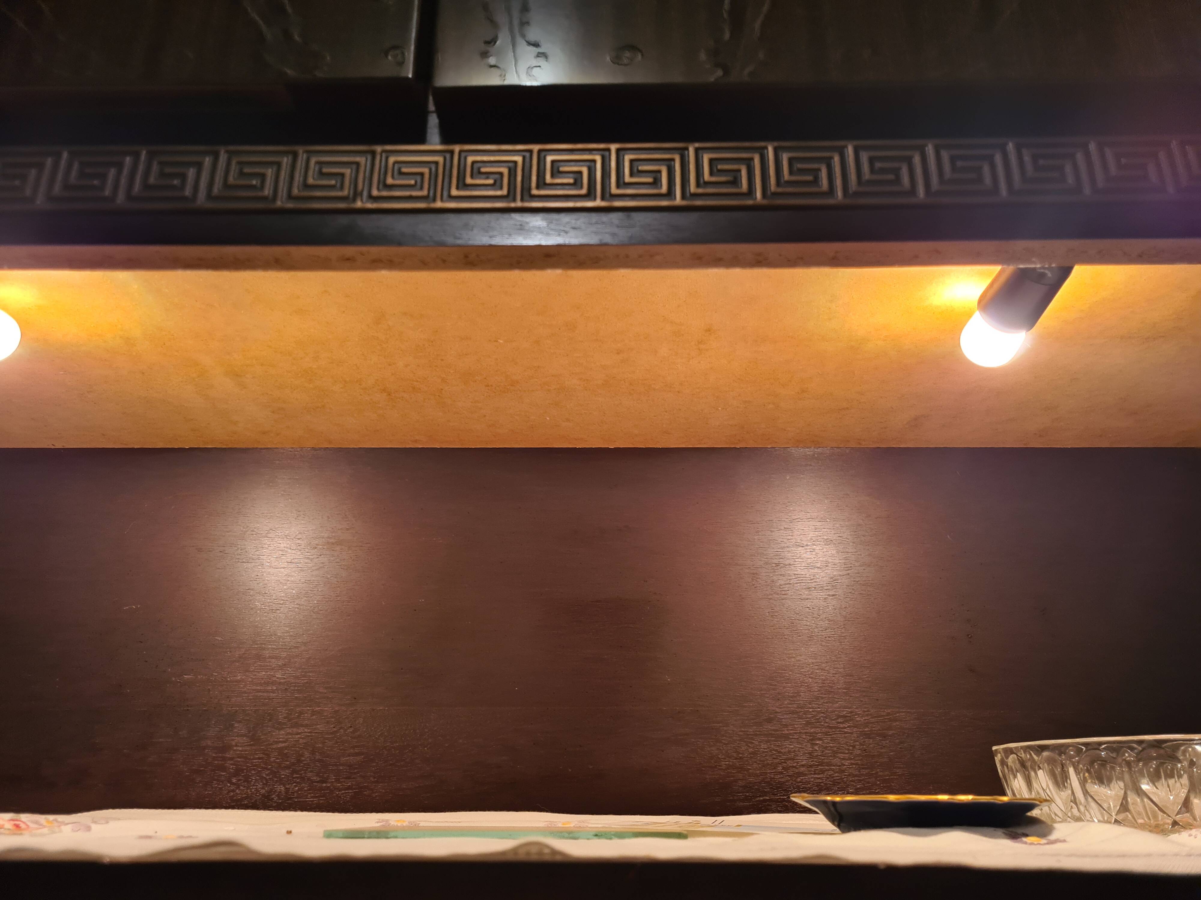Large lacquered wooden sideboard from the 80s