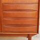 Scandinavian buffet teak bar by A. Vodder for Dyrlund Editions