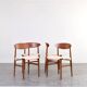 Danish Teak Dining Chairs by Ejner Larsen & Aksel Bender Madsen 1960s Set 4
